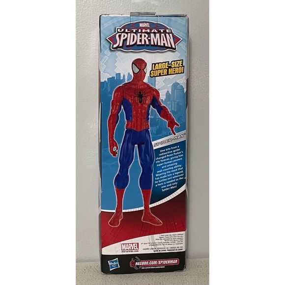 MARVEL Ultimate Spider-Man Titan Hero Series Action Figure 12” Tall - NIB - Picture 5 of 7